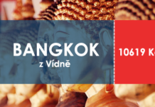 Bangkok – Thajsko 10 619 Kč Levna letenka z Vidne do Bangkoku za 10619 Kc