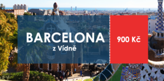 Super akce v březnu: Vídeň – Barcelona od 900 Kč Levna letenka z Vidne do Barcelony za 900 Kc