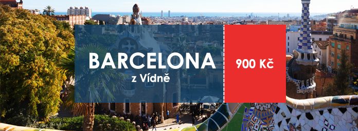 Levna letenka z Vidne do Barcelony za 900 Kc