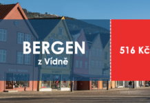Levné letenky: Norsko – Bergen z Vídně od 516 Kč Levna letenka z Vidne Bergen za 516 Kc