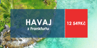 Akční bomba: Havaj – Honolulu z Frankfurtu od 12 549 Kč Levna letenka z Frankfurtu na Havaj za 12 549Kc