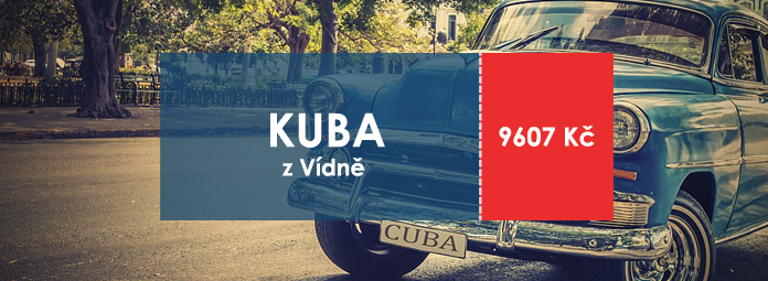 Levna letenka z Vidne na Kubu za 9607 Kc