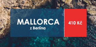 Levné letenky: Mallorca – Palma de Mallorca z Berlína od 410 Kč Levna letenka z Berlina na Mallorcu za 410 Kc