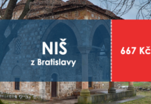 Levné letenky: Srbsko – Niš z Bratislavy od 667 Kč Levna letenka z Bratislavy do Nise za 667 Kc