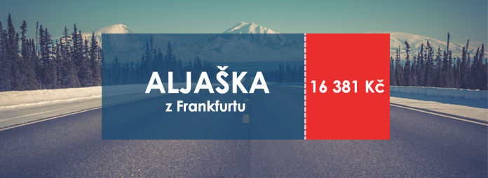 Levné letenky na Aljašku z Frankfurtu za 16 381 Kč