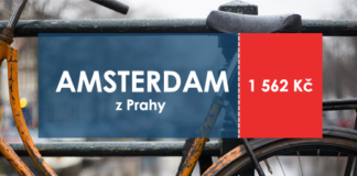 Levné letenky: Amsterdam z Prahy od 1 562 Kč Levna letenka z Prahy do Amsterdamu za 1562 Kc