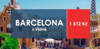Levné letenky v červenci: Barcelona z Vídně od 1 512 Kč Levné letenky Barcelona z Vídně za 1512 Kč