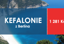 Dovolená v Řecku – Kefalonie z Berlína v sezóně od 1 281 Kč Levné letenky do Kefalonie z Berlína za 1 281 Kč