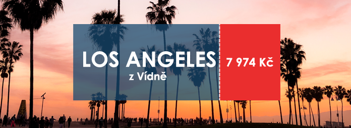 Letenky Los Angeles z Vídně za 7 974 Kč