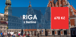 Levné letenky: Lotyšsko – Riga z Berlína od 670 Kč Levné letenky Riga z Berlína za 670 Kč