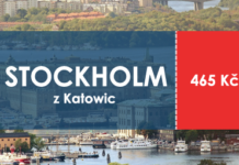 Levné letenky: Švédsko – Stockholm z Katowic od 465 Kč Levné letenky do Stockholmu z Katowic za 465Kč