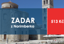 Levné letenky: Chorvatsko – Zadar z Norimberka od 513 Kč Levné letenky do Chorvatska Zadar z Norimberka za 513 Kč