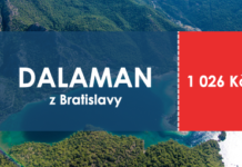 Levné letenky: Turecko – Dalaman z Bratislavy od 1 026 Kč