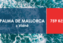 Levné letenky na květen: Mallorca – Palma de Mallorca z Vídně od 759 Kč